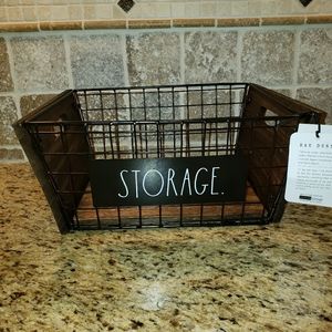 Rae Dunn  "Storage" Basket